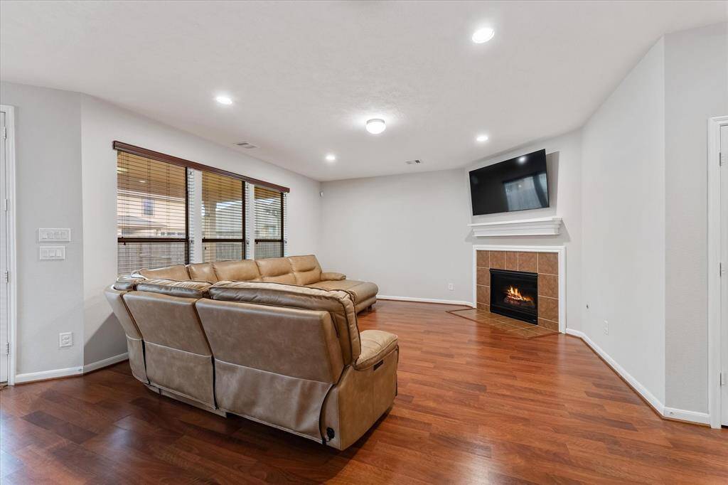 Tons of natural light in the living spaces
