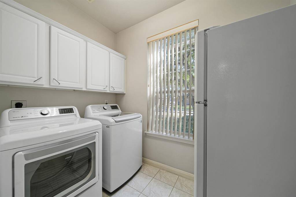 In home utility room located downstairs.