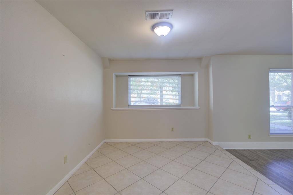The formal dining room! The recessed window adds such character to this room!