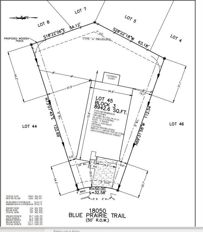 Plot Plan