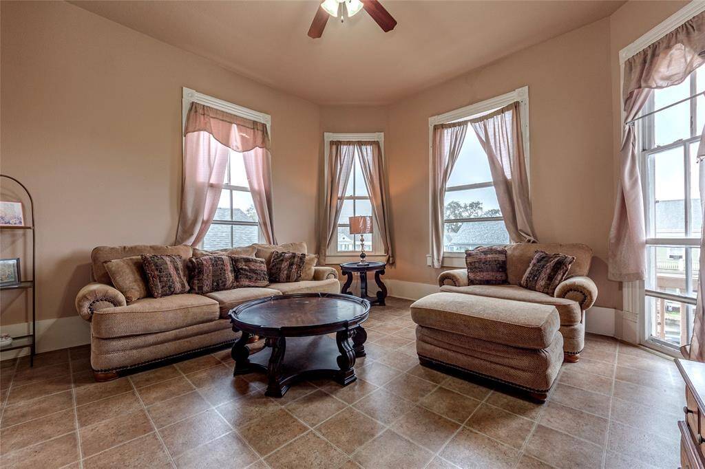 Family room on 2nd floor
