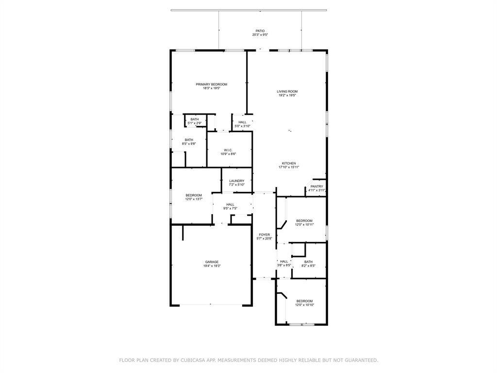 Open and truly livable floor plan!