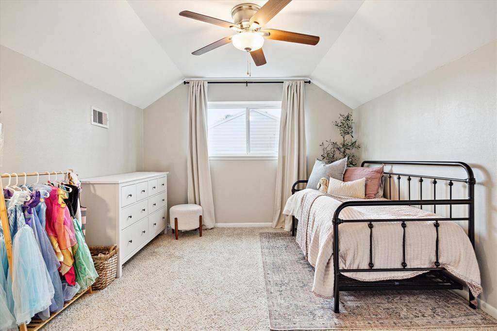 One of three spacious bedrooms on the 2nd floor. This bedroom offers a generous walk-in closet.
