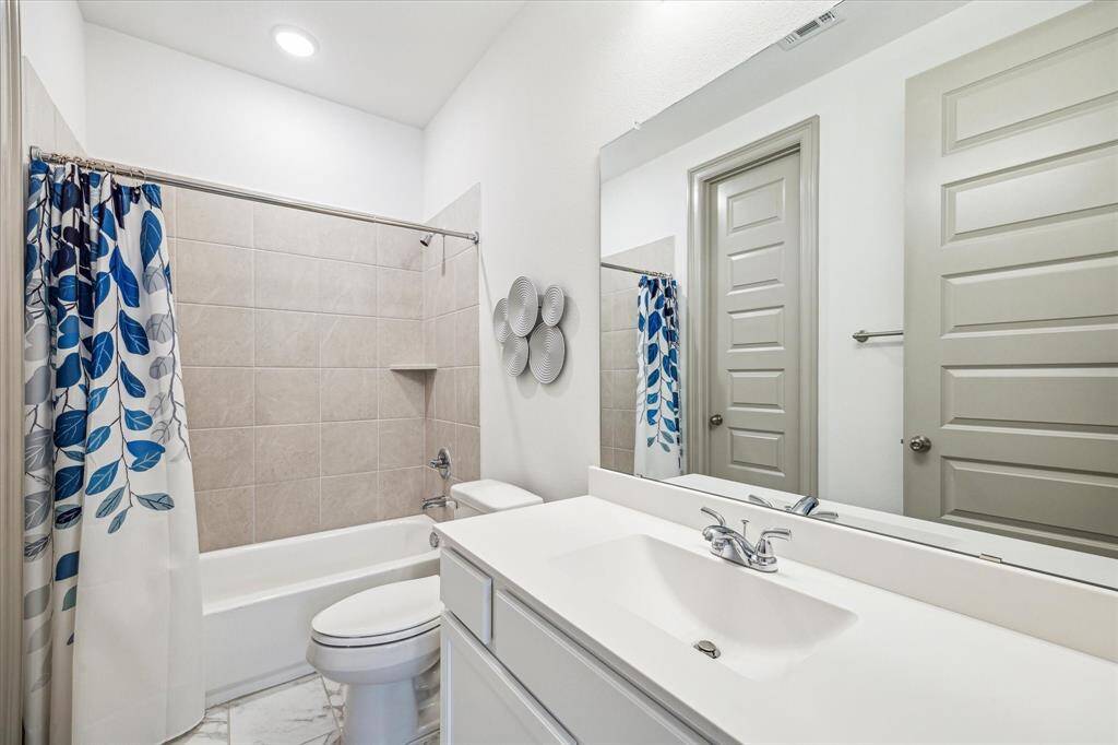 Full bathroom on first floor