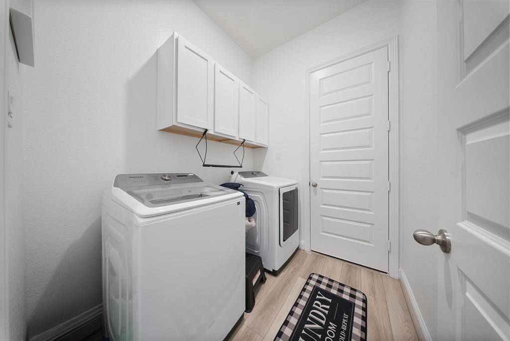 utility room in house