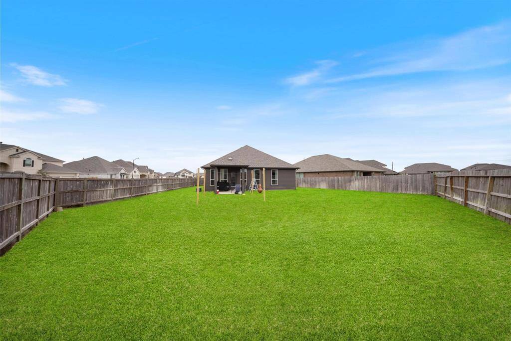 large yard for any games you may wish to play