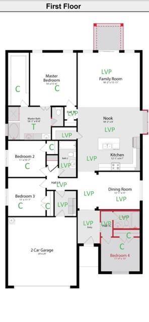 floorplan for this home