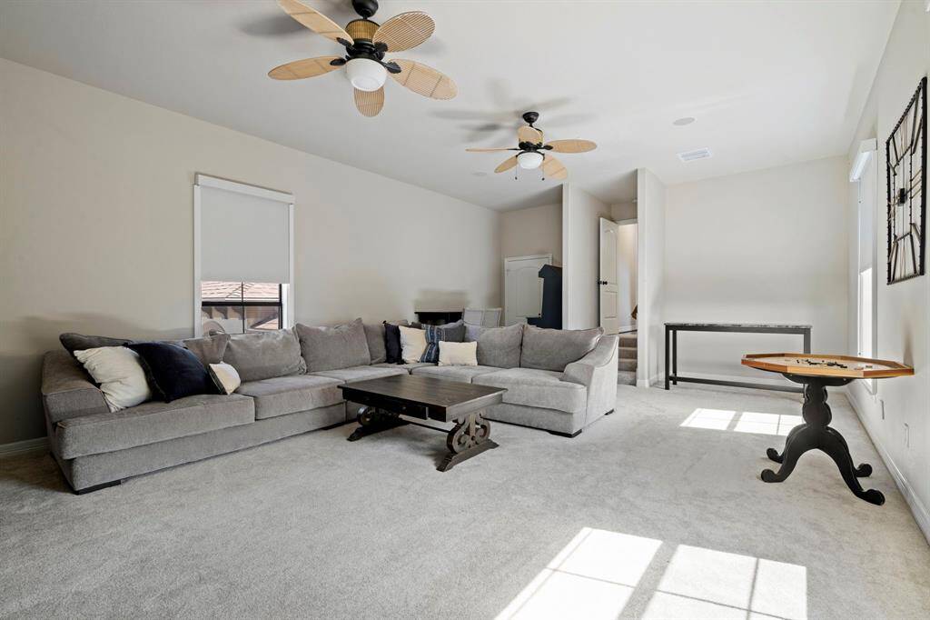Another view of the upstairs game room