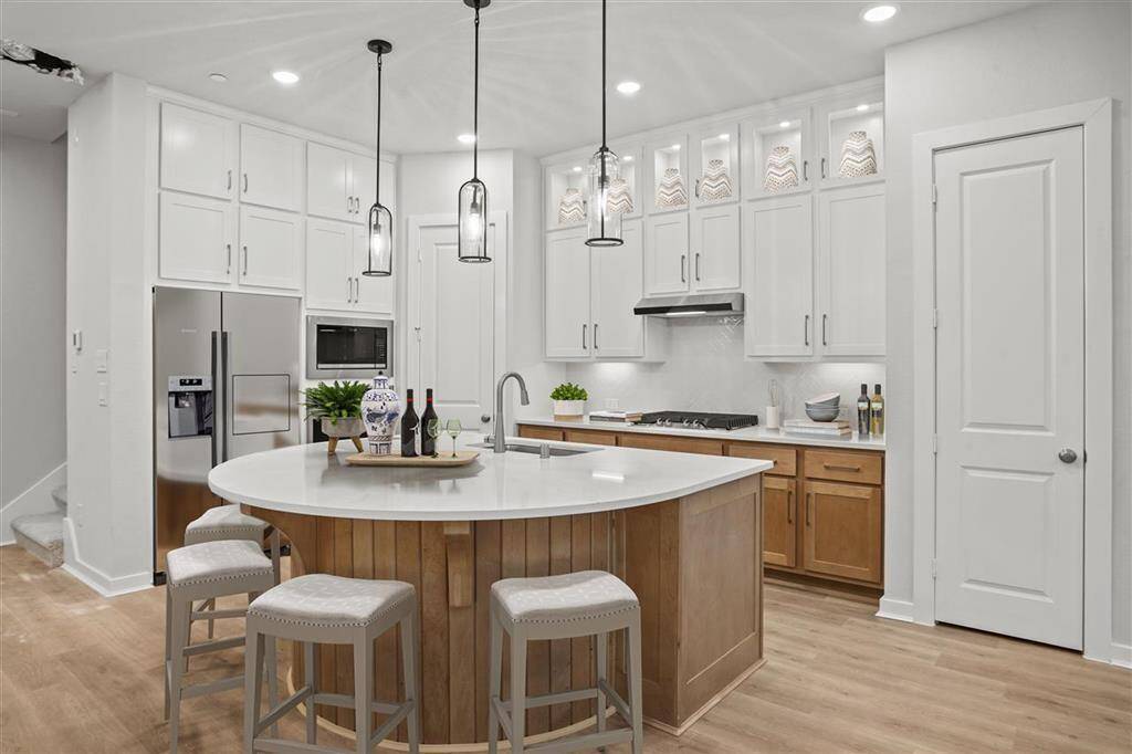 Kitchen-Virtually Staged