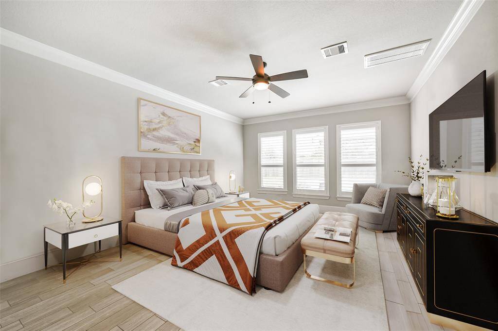 Primary Bedroom Located on the 1st Floor with a Private En-Suite Bath