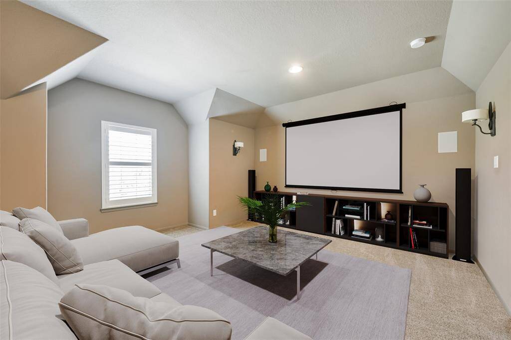 Upstairs Media Room