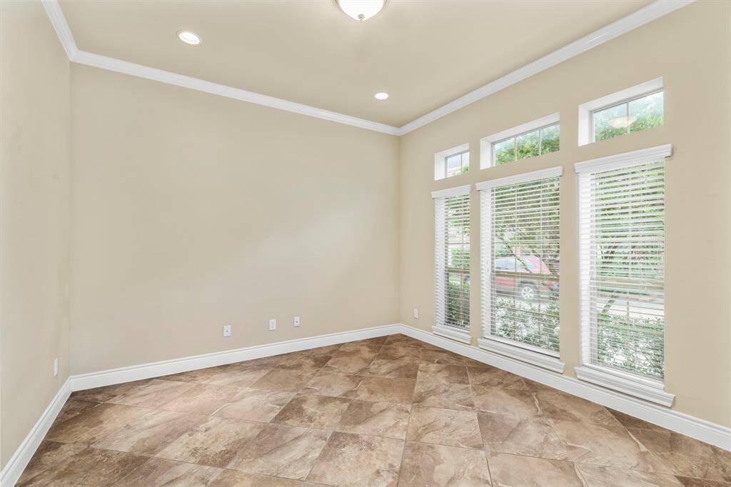PRIVATE STUDY OR OFFICE AS YOU ENTER THRU FRONT DOOR