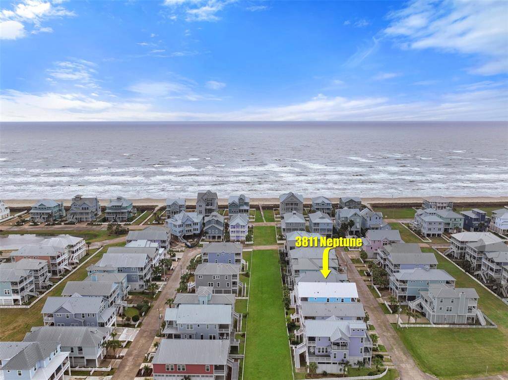 VIEWS!  VIEWS! VIEWS! Full Gulf views from both covered decks.  Take advantage of the protected greenspace that allows private access from your backyard to the beach- in just a few steps!