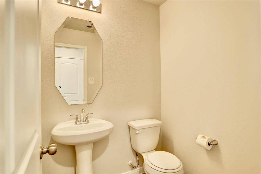 Half bath downstairs