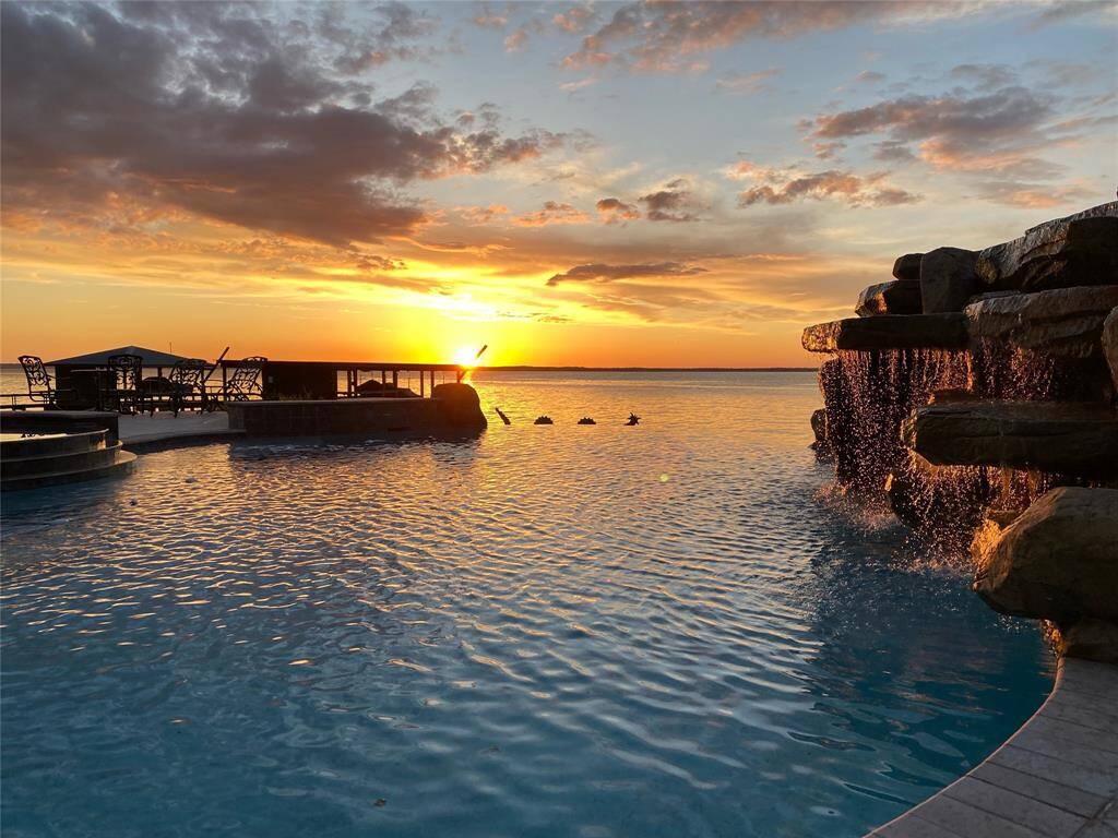 Enjoy the breathtaking sunsets at your own private oasis, in the gorgeous infinity edge pool, complete with your own sea monster