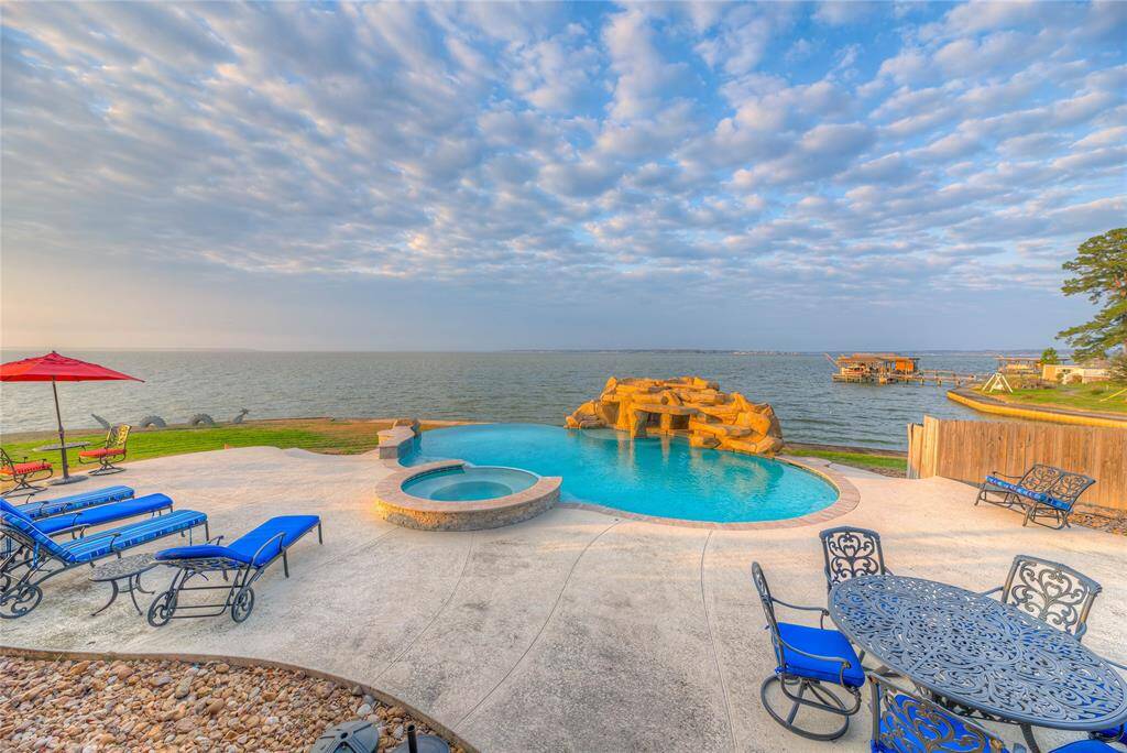 All outdoor, patio furniture is included, just ready & waiting for your to make it home.