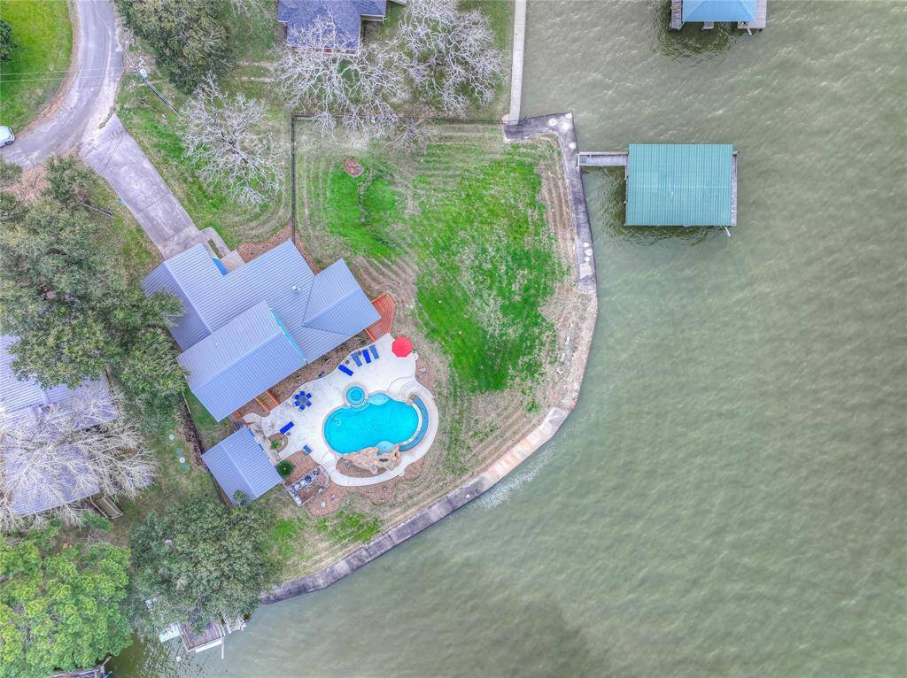 Aerial view of the gorgeous home with over 1/2 million dollars in new remodels and upgrades.