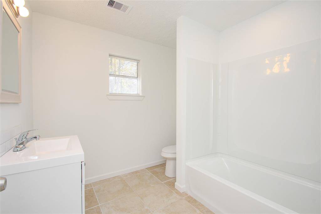 Downstairs secondary bathroom