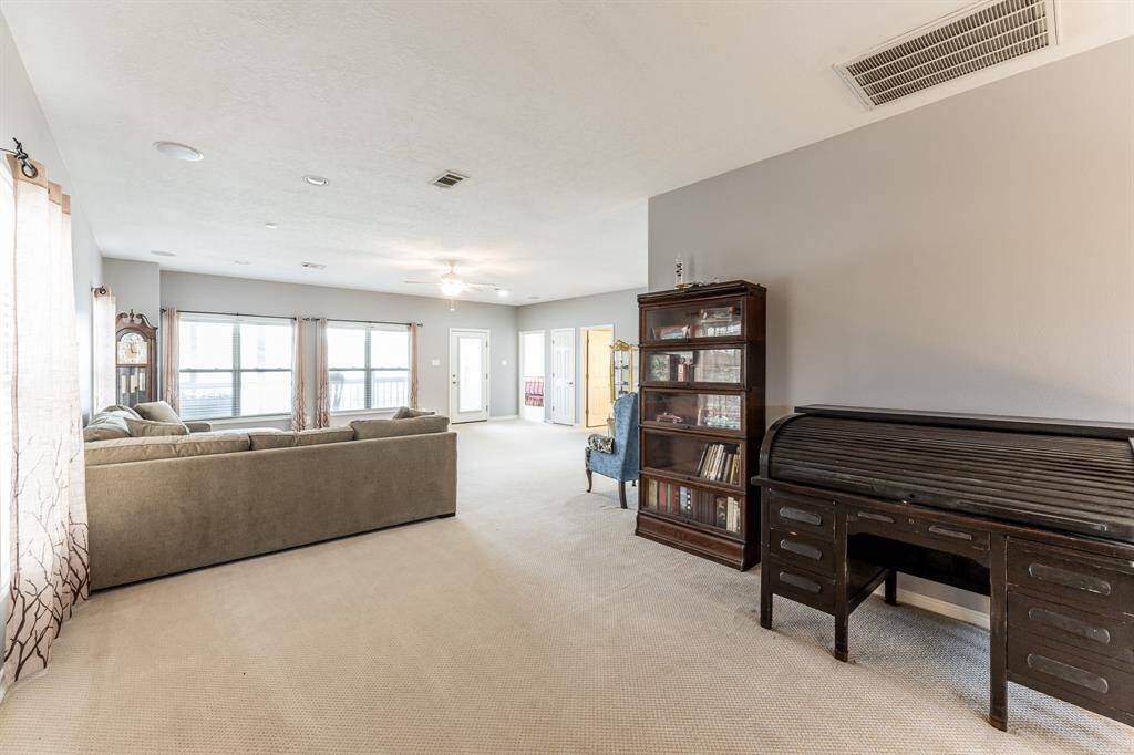 ENORMOUS upstairs living area