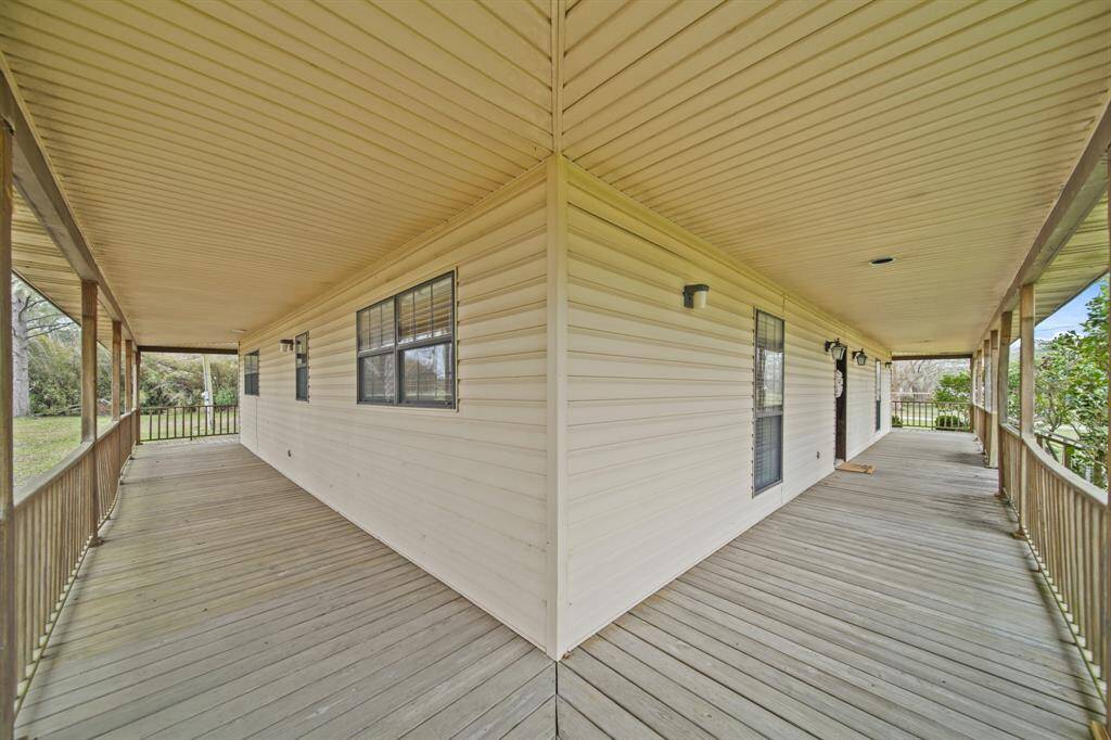 Beautiful views from your wrap around porch.