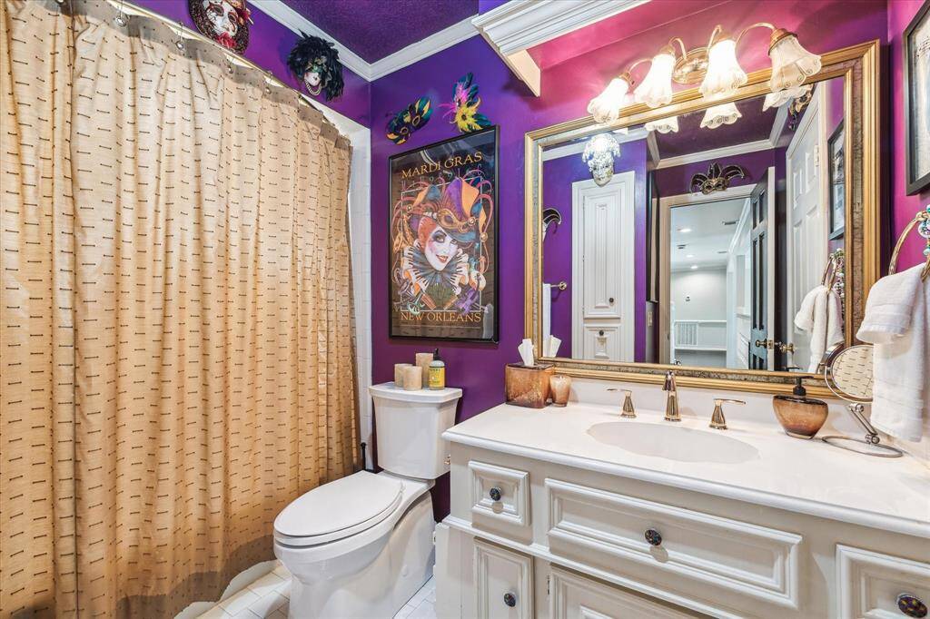 SECONDARY BATHROOM- This is the 2nd bathroom connected to 3rd secondary bedroom and has access to gameroom