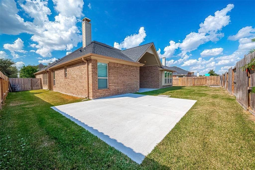 Basketball half court or use as extended patio