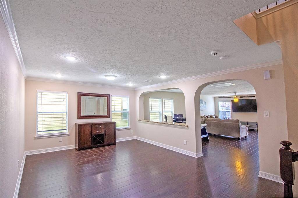 Large dining room...