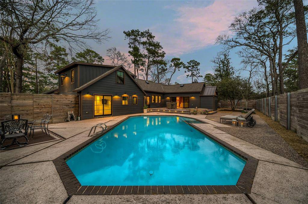 Stunning oversized pool and patio areas