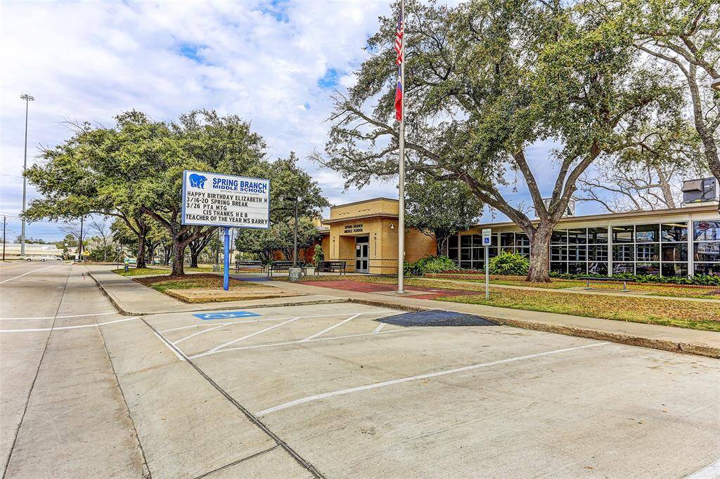 "A" rated exemplary Sping Branch Middle School