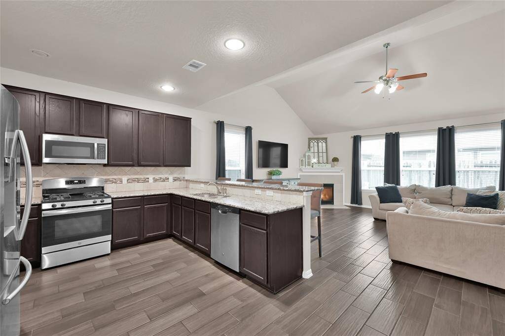 Granite countertops