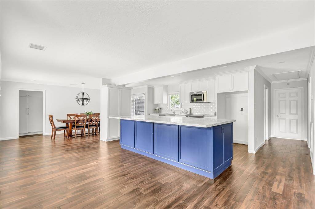 Kitchen and dining room