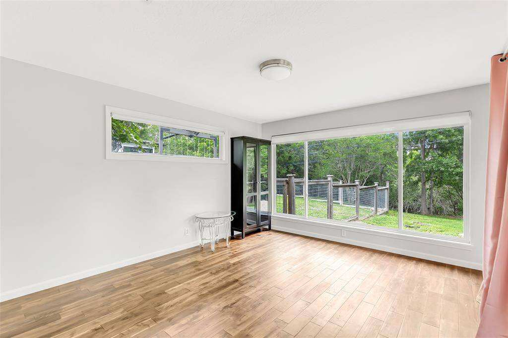 Secondary bedroom on the back of the home