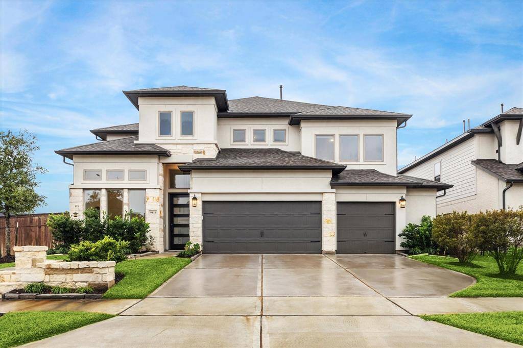 Welcome to 9410 Knollwood Lane! This stunning two-story stucco and stone home offers 4 bedrooms, 3.5 baths, private study, media room, and a spacious 3-car garage with epoxy coated floor, and 5 feet side extension. Plus, enjoy energy efficiency with solar panels!