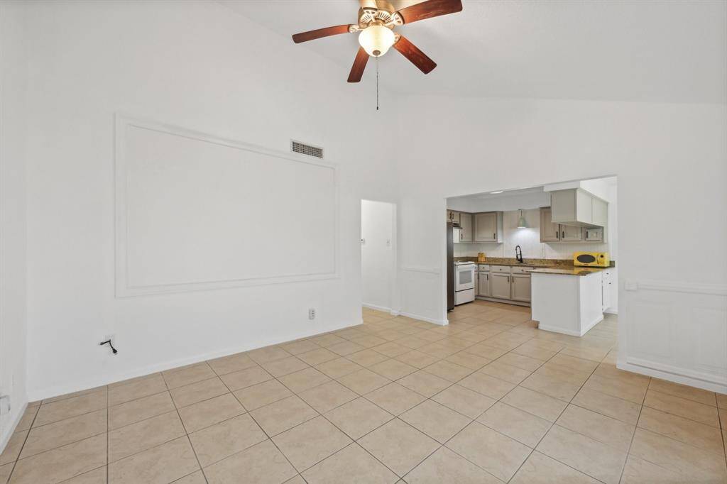 Tall ceilings in living room!