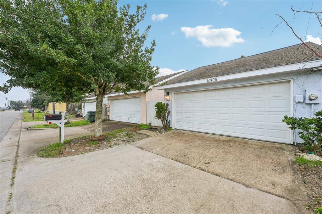 2 car attached garage!