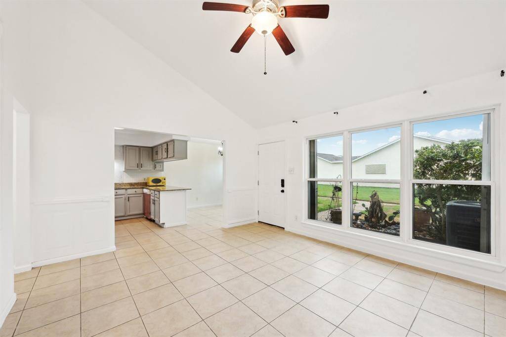 Open living room with tons of natural light!