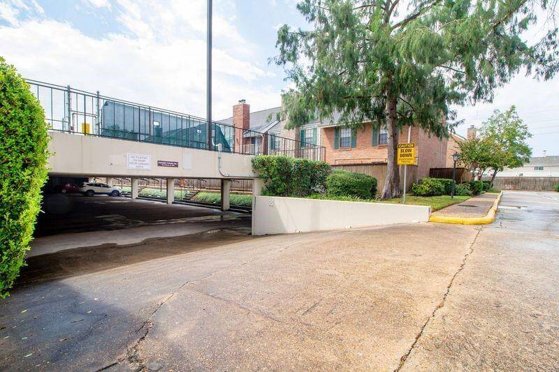 This residential covered parking area.