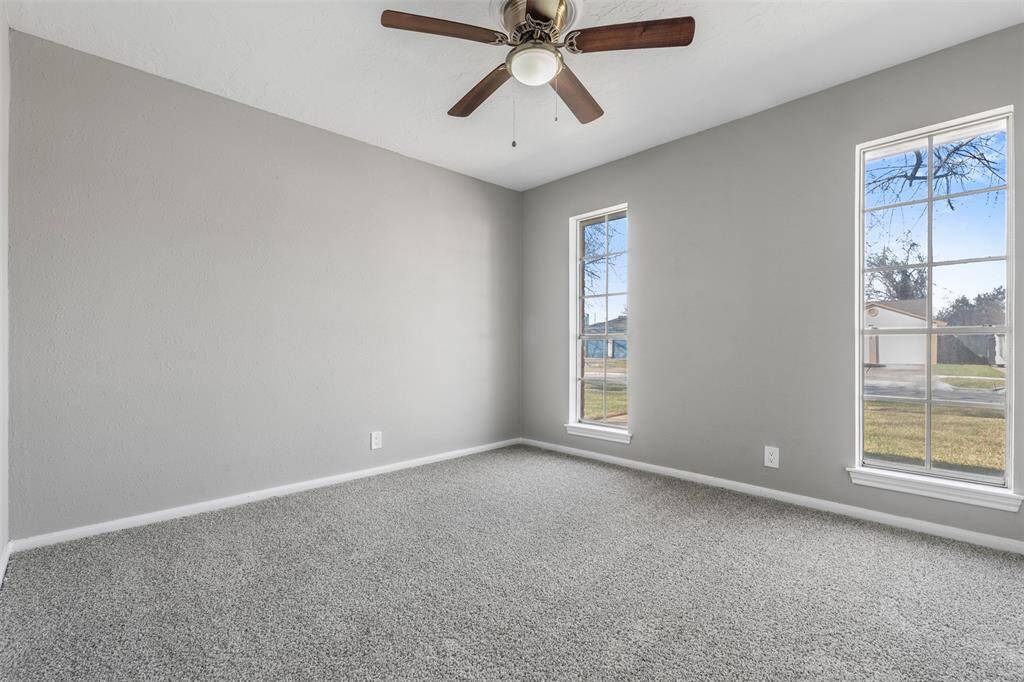 One of two other secondary bedrooms.