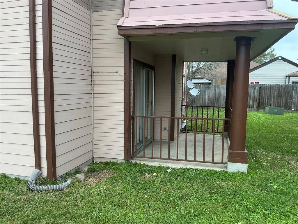 Unit B Patio
