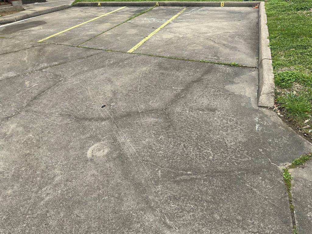 Parking Label. Each unit gets 2 spots