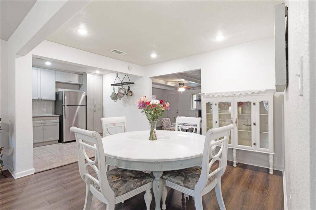 Dining area