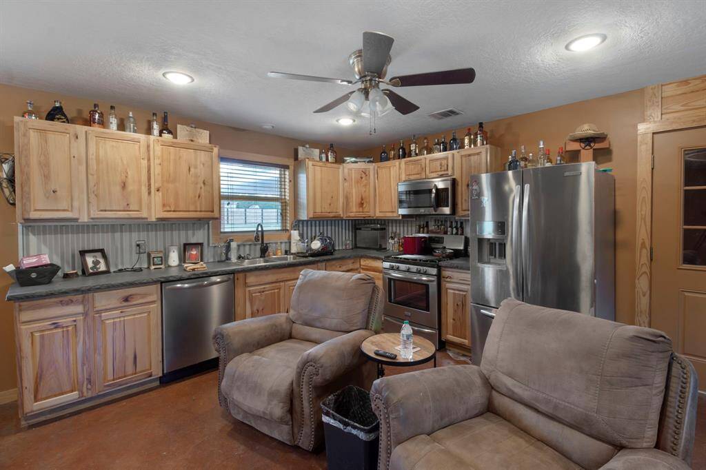 guest house-living area.