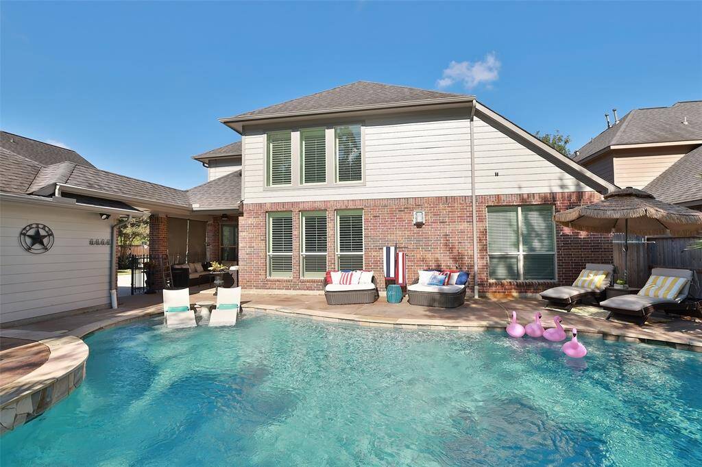Tucked neatly behind the Garage is the elevated whole-house generator and spacious dog run. The bull-rock provides for easy drainage and low maintenance.