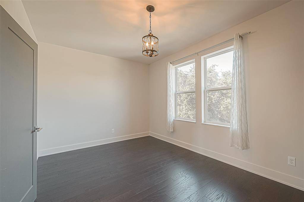 Secondary bedroom on 3rd floor