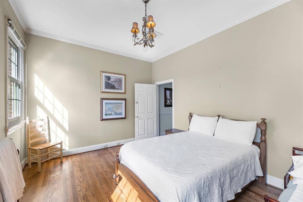 This secondary bedroom has access to the primary and would make a great nursery or flex room.