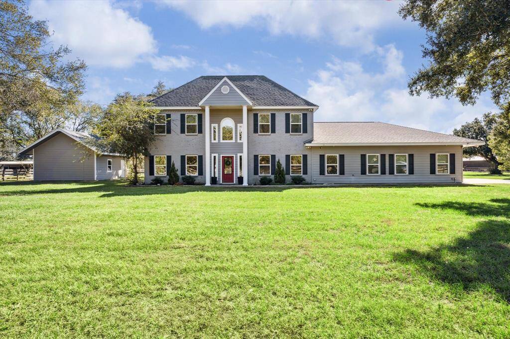 Welcome to 17411 Grant Rd! This 2.2-acre property features a charming 3-bedroom, 2.5-bath home, a spacious metal barn and a versatile workshop/second garage.