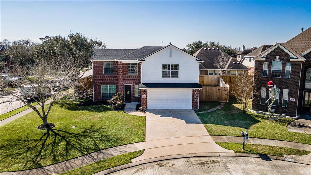 Great aerial view of your new home!