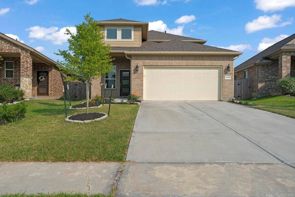 Front view of this exquisite newer home built in 2020.
