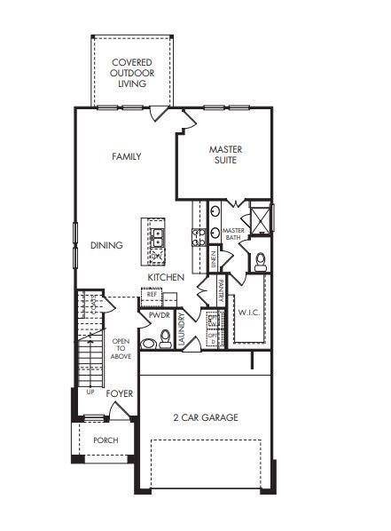 MERITAGE HOMES YOSEMITE'S PLAN