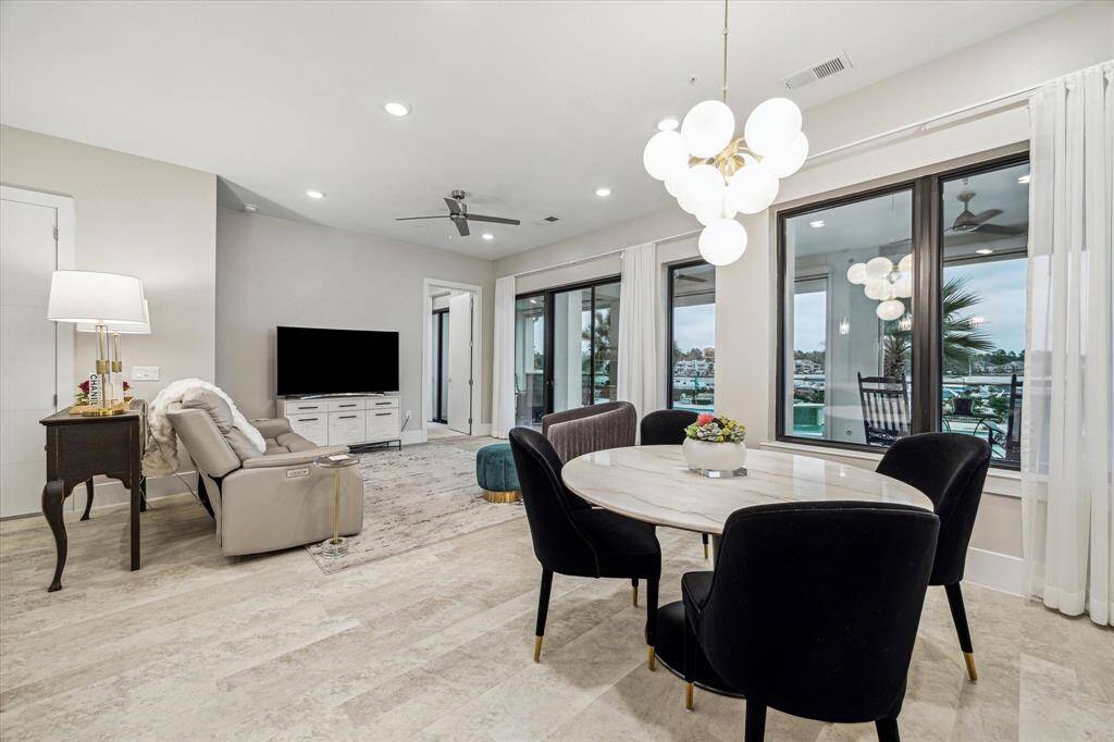 Open and bright while cozy and welcoming.
